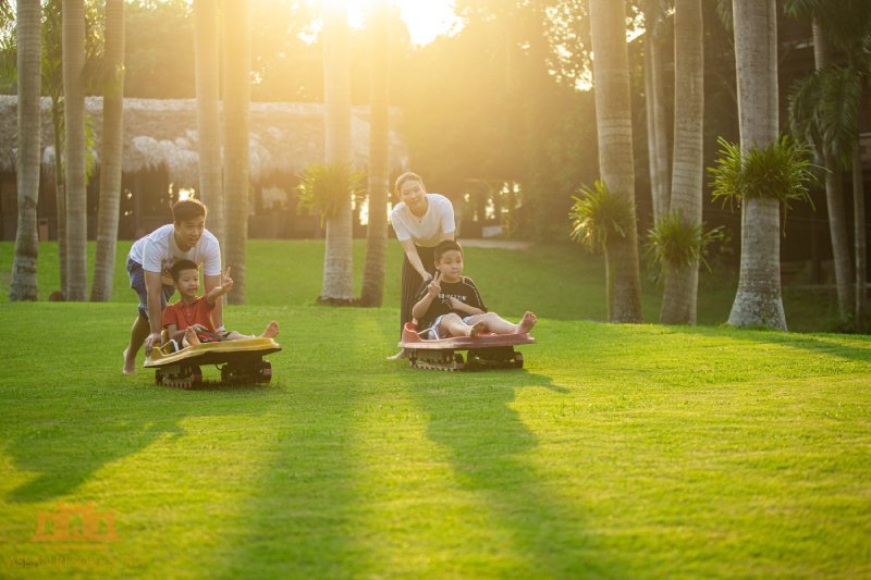 trượt cỏ ASEAN RESORT